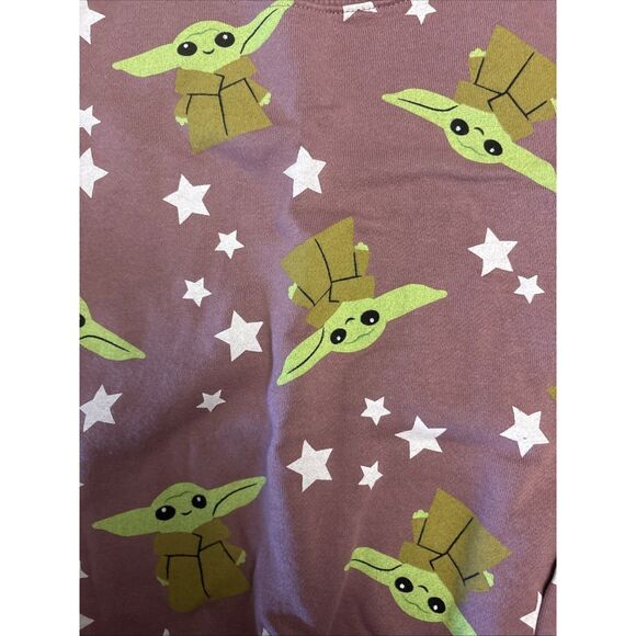 Star Wars “Baby Yoda” Cropped Women’s XL Sweatshirt - NEVER WORN! - Picture 3 of 5